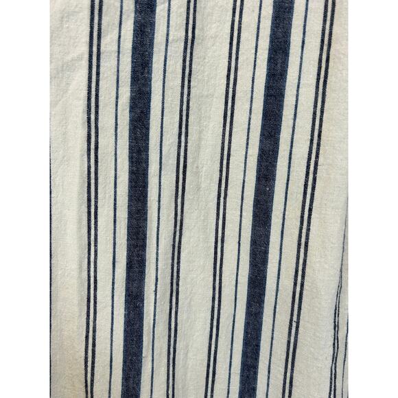 NILI LOTAN Tangier Galabia Dress New Moroccan Stripe 3 Print Linen blend S - Picture 7 of 14